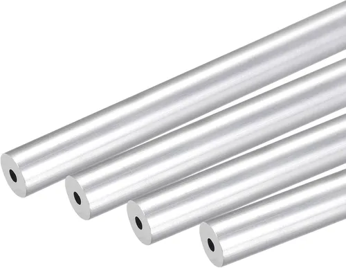 Miniatura 9 de uxcell 6063 Tubo redondo de aluminio 0.236 in OD 0.118 in Diámetro interior 9.843 in Longitud Tubería 4 PC