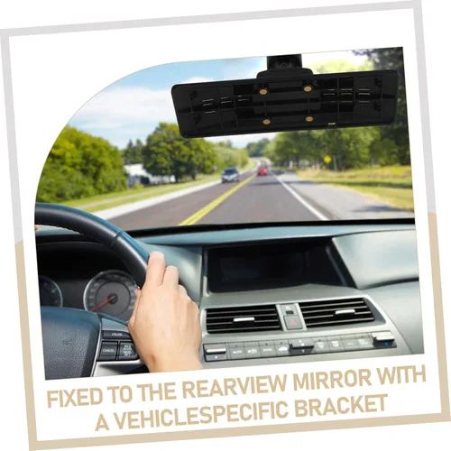 Miniatura 8 de Housoutil Soporte de espejo retrovisor resistente, fácil de instalar, brazo de montaje de leva de salpicadero para SUV y camiones