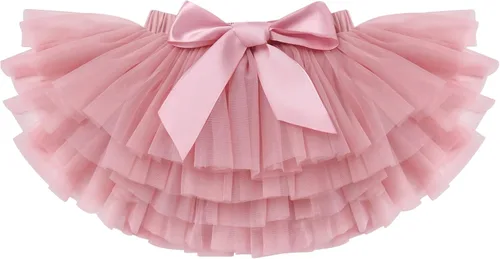Miniatura 4 de IMEKIS Traje bohemio para bebé niña de 1er 2 cumpleaños + falda tutú + diadema de manga larga para sesión de fotos
