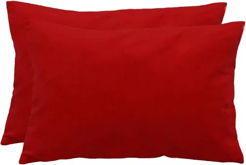 Miniatura 108 de TangDepot - Funda de almohada lisa de terciopelo, funda de cojín supersuave de lujo, muchas opciones de colores y tamaños
