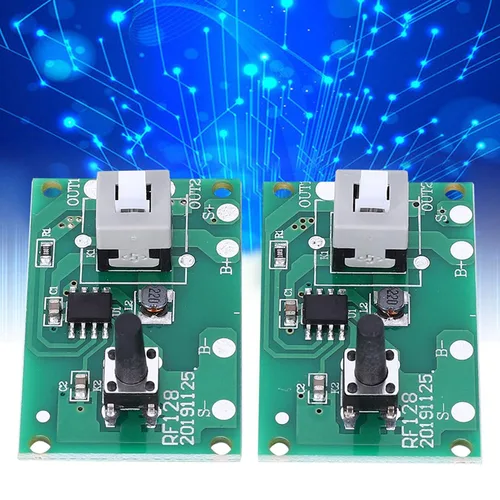 Miniatura 6 de Oumefar Módulo controlador de cadena de lámpara solar, placa de circuito de 1.2 V con 8 modos y accesorios de luz de interruptor, corriente máxima