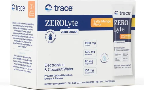 Miniatura 12 de Trace Minerals ZeroLyte Sabor a Sandía Salada - Mezcla de Bebida Electrolitos Libre de Azúcar - Apoya la Hidratación, Energía, Resistencia - Sal