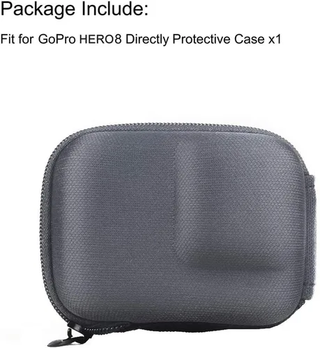 Miniatura 9 de SOONSUN Mini estuche de transporte duro para GoPro Hero 8 Negro, estuche compacto de almacenamiento de EVA protector de viaje