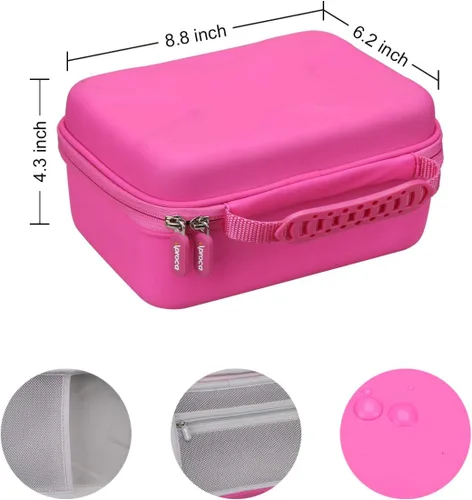 Miniatura 6 de Aproca Funda compatible con el juego de letras magnéticas LeapFrog Fridge Phonics, bolsa de almacenamiento portátil para accesorios (solo funda)