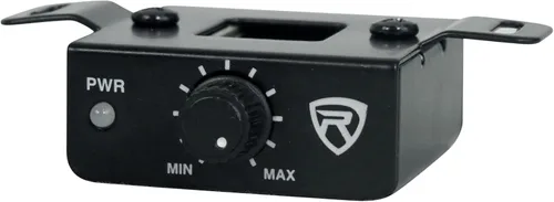 Miniatura 9 de Rockville Subwoofer delgado bajo el asiento amplificador integrado, carcasa de aluminio, control remoto, perfecto para audio de coche/camión