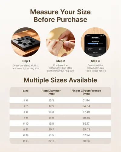 Miniatura 2 de Anillo inteligente para mujeres/hombres, anillo de seguimiento de actividad física con vibración de llamada y alarma, frecuencia cardíaca, oxígeno