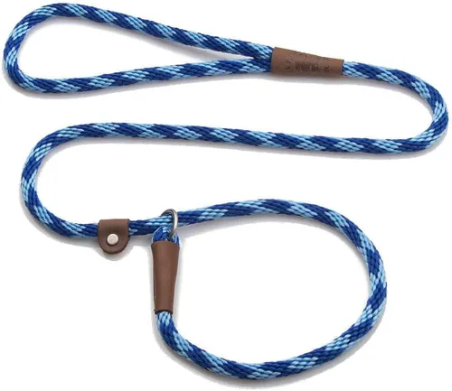 Miniatura 16 de Mendota - Correa deslizante para mascotas, combo de correa y collar para perro, fabricado en los Estados Unidos, amatista, 1/2 pulgadas x 4 pies