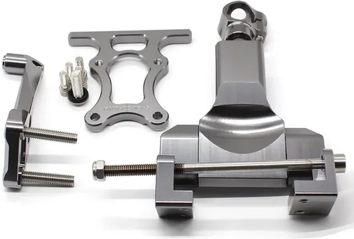 Miniatura 7 de FXCNC Racing motocicleta CNC amortiguador de dirección estabilizador amortiguador de montaje kit compatible con MT07 FZ07 MT-07 FZ-07 2014-2019