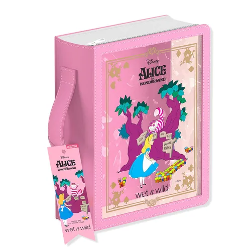 Miniatura 2 de Wet n Wild - Neceser de maquillaje Alicia en el País de las Maravillas, colección de edición limitada, con cierre de cremallera completa y diseño