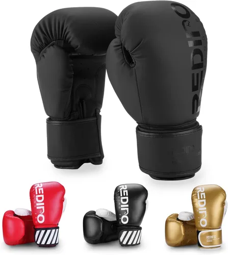 Guantes de boxeo para hombres y mujeres, guantes de entrenamiento de saco pesado de cuero premium para sparring, guantes profesionales para saco de
