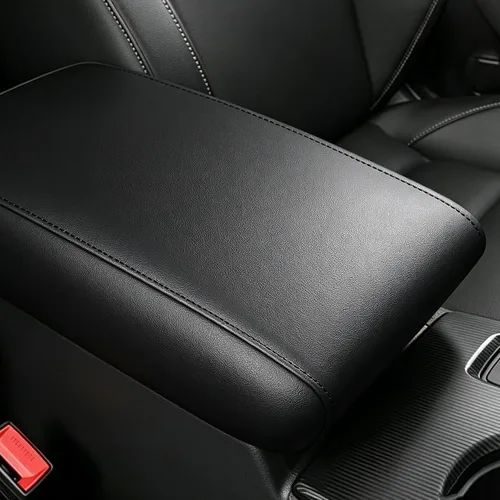 Miniatura 9 de AOMSAZTO Reposabrazos de Altura para Honda Civic 2006-2011 Negro de Cuero Central