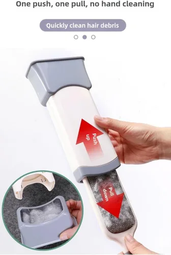 Miniatura 2 de Rodillo de pelusa reutilizable y removedor de pelo de mascotas – Herramienta removedor de pelo de gato para ropa, lavandería y muebles Cepillo