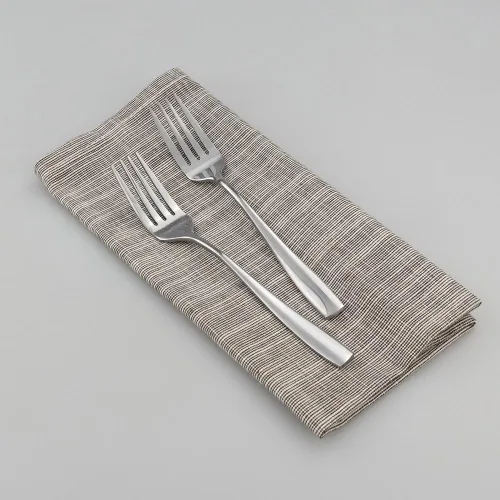 Miniatura 5 de Tenedores de ensalada de acero inoxidable de 16 piezas, tenedores de postre