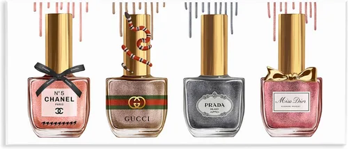 Miniatura 8 de Stupell Industries 'Glam Nail Polish Collection' Canvas Art Stupell Industries 40 x 17 Inches, Easy to Hang and Sturdy, Made in USA, by Ziwei Li