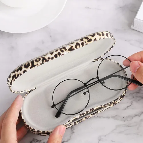 Miniatura 5 de MoKo Estuche Doble para Anteojos, Estuche para Lentes de Contacto con Espejo y Pinzas Removedoras, 2 en 1 de Doble Cara Portátil Caja Porta Lentes