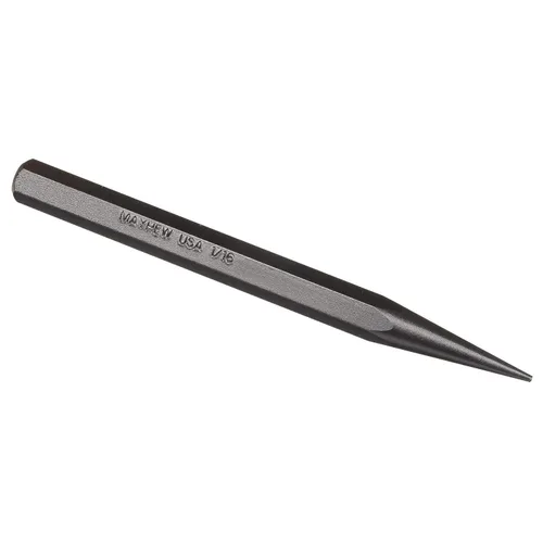 Miniatura 15 de Mayhew Tools 70003 Punzón sólido, 1/4", acabado de granallado
