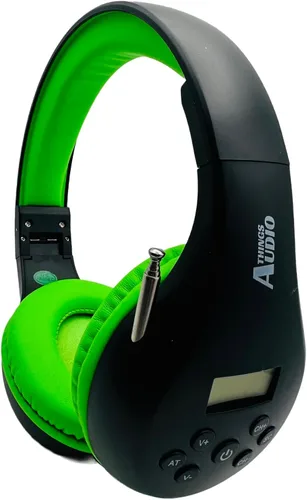 Miniatura 18 de Auriculares de radio FM personales portátiles con antena extraíble para gran recepción, caminar, trotar, relajarse, escuela, radio conversacional