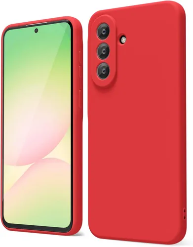 Miniatura 138 de oakxco Funda para teléfono Samsung Galaxy A12 con agarre de silicona líquida, linda delgada fina suave cubierta de gel de goma TPU lisa para mujeres