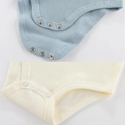 Miniatura 29 de Body de manga corta para bebé recién nacido, ropa de algodón de una pieza, 5 unidades, 0-12 meses