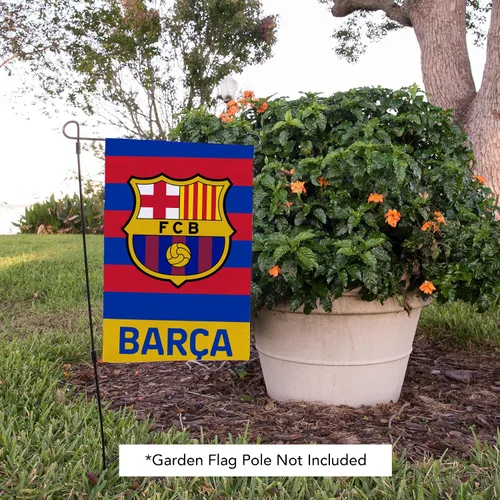 Miniatura 6 de Desert Cactus Bandera de jardín del FC Barcelona FCB – 19 x 12 pulgadas, bandera de fútbol Barcelona Barça Barça Barça, para exhibición al aire