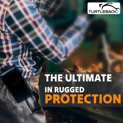 Miniatura 8 de Turtleback Funda de cuero de alta calidad para Samsung Galaxy S25-S20 – Soporte de cinturón de teléfono negro para viajes a prueba de golpes, fundas