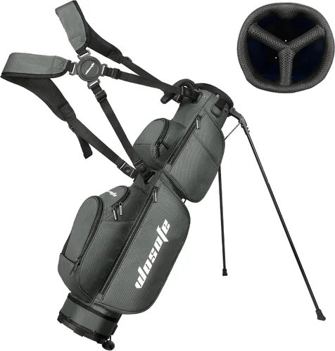 Miniatura 10 de Bolsa de golf con divisores de 3 vías, ligera para hombres y mujeres, mini bolsa de golf pequeña para Par3, bolsa de práctica y cursos ejecutivos