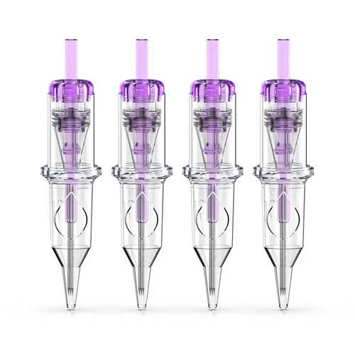 Miniatura 12 de Wormhole Tattoo Agujas de cartucho, 20 cartuchos desechables de aguja de tatuaje 7M1, estándar de 7 pilas Magnum para bolígrafo de tatuaje, máquina