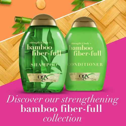 Miniatura 6 de OGX Strength & Body + Bamboo Fiber-Full Conditioner 13oz