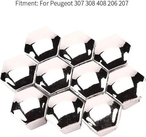 Miniatura 8 de 308 cubiertas de tuerca de rueda, 207 cubiertas de tuerca de rueda de bloqueo, tuercas de rueda de aleación de plástico, tuercas de biela de motor