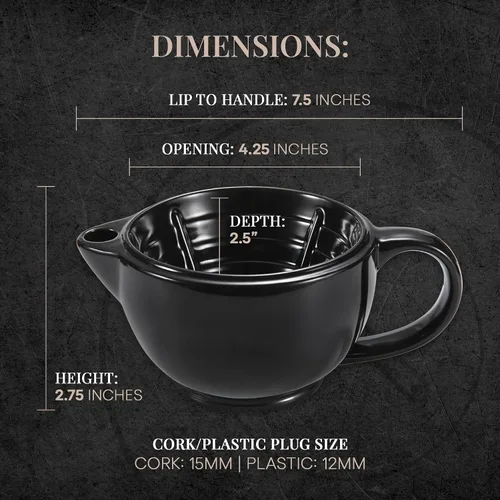 Miniatura 3 de Naked Armor Savanna - Juego de taza de afeitado – Scuttle de porcelana hecha a mano para afeitados de espuma caliente, incluye cepillo apto