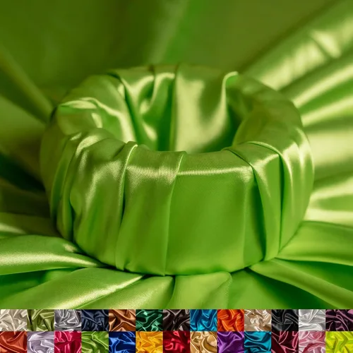 Miniatura 9 de Ice Fabrics The Yard - Tela de satén elástica Charmeuse de 58/60 pulgadas de ancho, sedosa y suave para coser ropa, vestidos, vestidos de noche