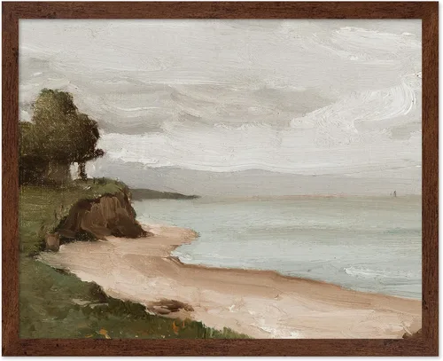 Miniatura 48 de Poster Master Póster vintage de pintura de olas del océano, impresión retro del océano, bellas artes, arte de paisaje marino, regalo para hombres