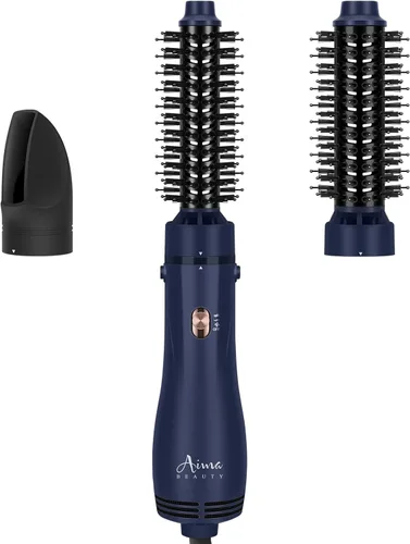 Miniatura 13 de Aima Beauty Blow Dryer Brush Set - 4-in-1 Round Brush Blow Dryer Adds Shine, Smooth, Curl & Volume for Short to Medium Hair, Interchangeable 1” &