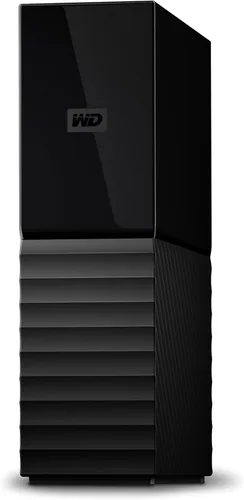 WD Disco duro externo de escritorio My Book de 12 TB, USB 3.0, HDD externo con protección por contraseña y software de copia de seguridad automática