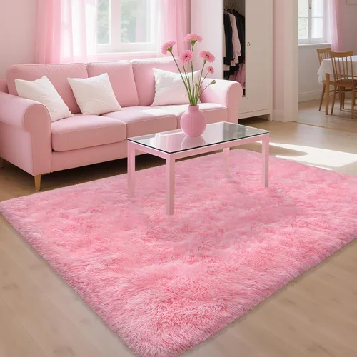 Miniatura 64 de Alfombras verdes para dormitorio de niños: alfombra de pasillo lavable de 2x6, alfombras pequeñas antideslizantes, esponjosas, suaves, peludas