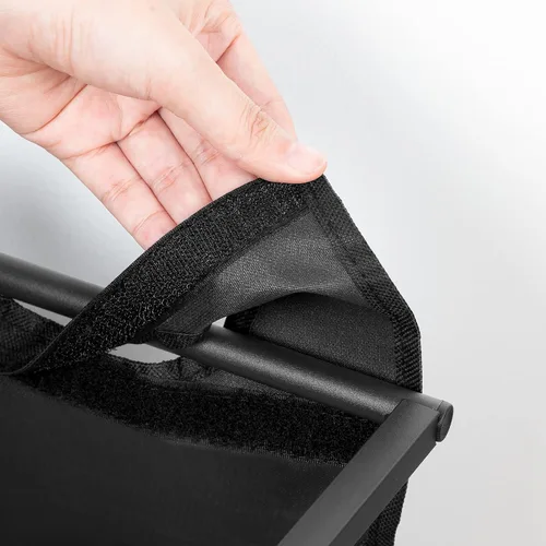 Miniatura 8 de HOOBRO Clasificador de Ropa 4 Secciones, Cesta de Lavandería con Ruedas, 4 × 10.5 Gal (40 L), Cesta de Lavandería con Ruedas, Bolsas de Tela Oxford