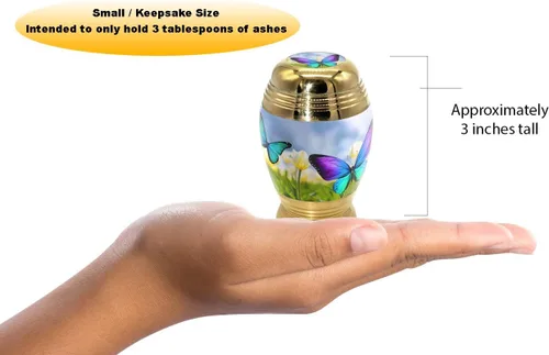 Miniatura 3 de Urnas de Cremación Conmemorativas para Cenizas Humanas Adultas Femeninas - Urnas Personalizadas y Decorativas para Mujeres - Urnas Bellamente Hechas