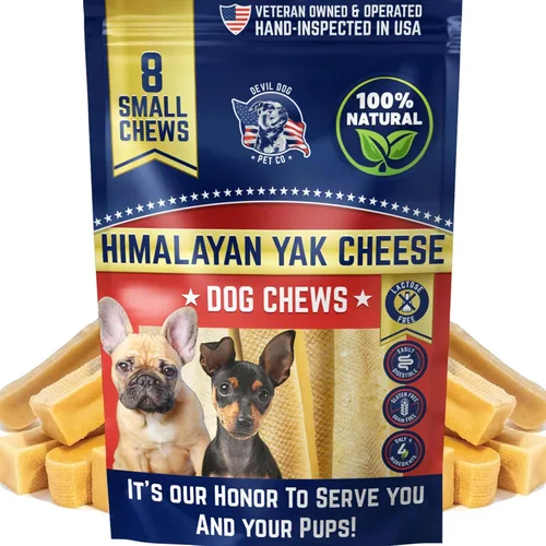 Miniatura 11 de Devil Dog Pet Co. Himalayan - Masticables para perros con queso de yak para razas grandes y gigantes y masticadores agresivos, de larga duración