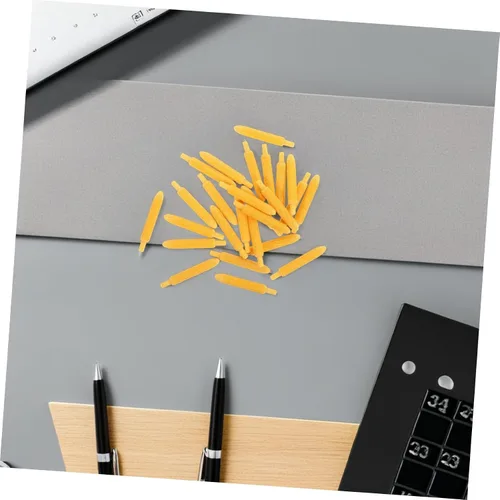Miniatura 7 de STOBOK Rotuladores de tela, puntas de repuesto para rotuladores, 30 puntas, pintura acrílica, para pintar, color blanco