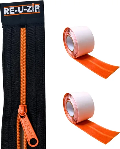 Miniatura 15 de RE-U-ZIP® Cremallera resistente reutilizable con barrera contra polvo Paquete Pro Sistema patentado de gancho y bucle Rentable y confiable