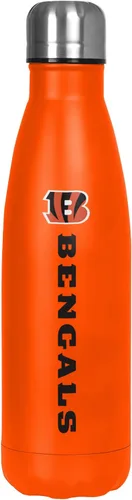 FOCO NFL - Botella de agua fría unisex para adultos con logotipo del equipo de la NFL