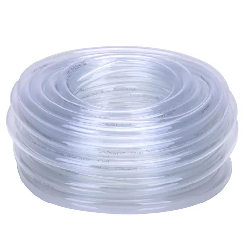 Miniatura 25 de DERNORD Manguera de vinilo flexible transparente de PVC, 1/4" DI X 3/8" DE, 100 pies de largo, para uso alimentario
