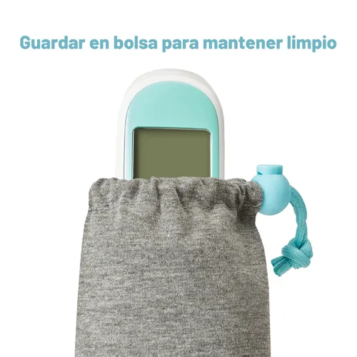 Miniatura 6 de Termómetro Frida Baby, termómetro infrarrojo 3 en 1 para oído, frente y sin contacto, termómetro de fiebre para bebé, lactantes, niños pequeños