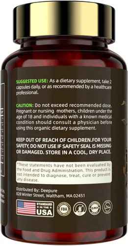 Miniatura 8 de Suplemento de curcumina de cúrcuma con pimienta negra, 95% curcuminoides, glucosamina, condroitina, boswellia, MSM y berberina, cúrcuma con cápsulas