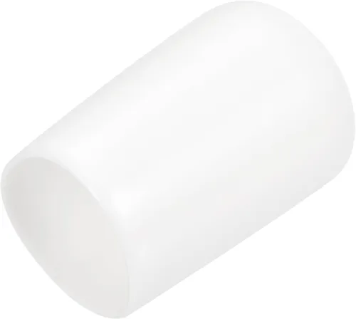 Miniatura 52 de uxcell 25 tapas de goma de 0.787 in de vinilo de identificación redonda tapa tapa de rosca de tornillo protectores negro