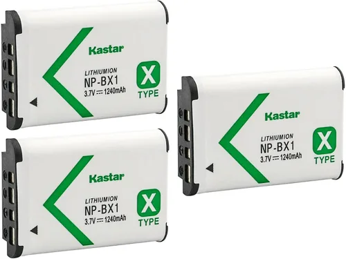 Miniatura 5 de Kastar Paquete de 1 batería de repuesto NP-BX1 para Sony HDR-CX440, HDR-GW66, HDR-GWP88, HDR-MV1, HDR-PJ240, HDR-PJ240E, HDR-PJ270, HDR-PJ270E
