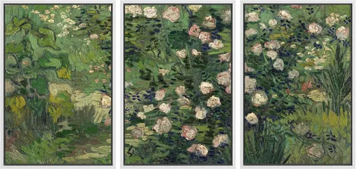 Miniatura 52 de Lienzo decorativo para pared - cuadro con estampado Giclée para decoración del hogar Noche estrellada sobre el Ródano