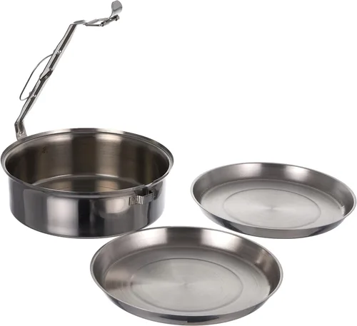 Miniatura 2 de Ilsa 5041 – Fiambrera Acero Inoxidable, Plata 7.9 in Plata Metálica