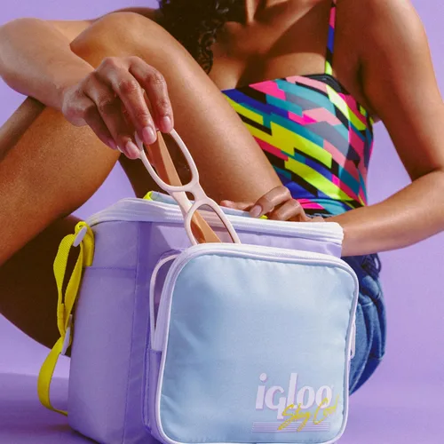 Miniatura 6 de Igloo Bolsa de Almuerzo Retro Cuadrada Refrigeradora