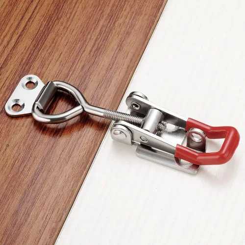 Miniatura 2 de E-TING Paquete de 2 abrazaderas de cierre ajustables 4003 para ahumador, 1322 libras, 1,322.8 lbs, capacidad de sujeción, pestillos de palanca